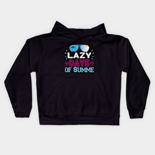 Lazy Days of Summe Kids Hoodie